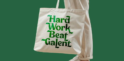 Milan Wulko Font Poster 5