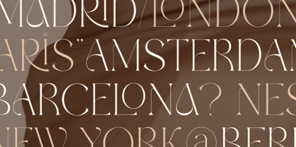 Glossy SS Font Poster 8