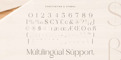 Glossy SS Font Poster 13