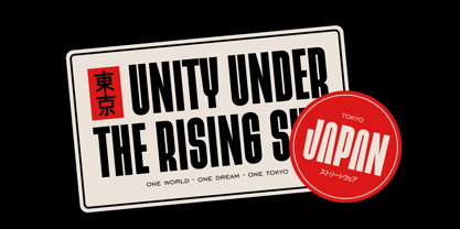 Shogune Font Poster 3