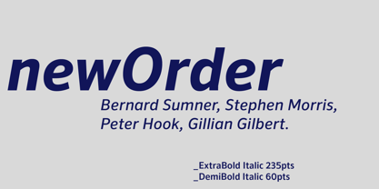 NuOrder Font Poster 6