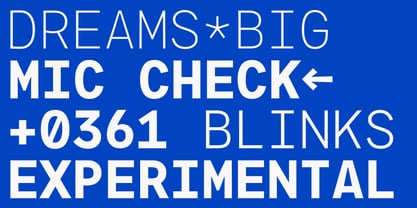 Agyx Mono Font Poster 5