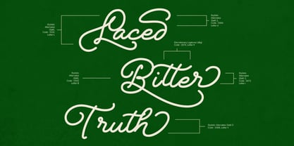 Rivaldy Monoline Script Pro Font Poster 7