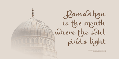 Sahara Font Poster 2