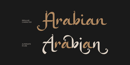 Sahara Font Poster 3