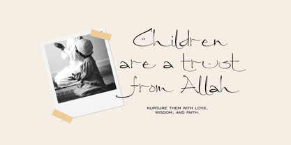 Al Khaliq Font Poster 4