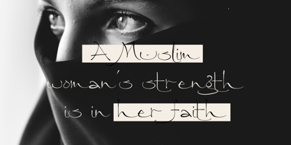 Al Khaliq Font Poster 3