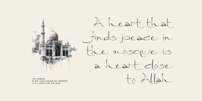 Al Khaliq Font Poster 2