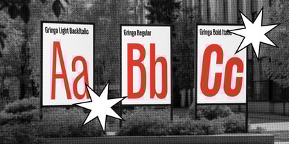 Gringa Font Poster 8