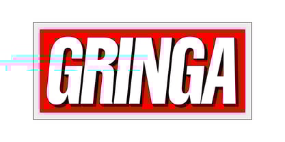 Gringa Font Poster 1