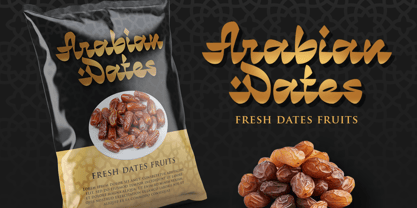 Ramadan Delight Font Poster 8