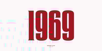 Roadhawk Font Poster 3