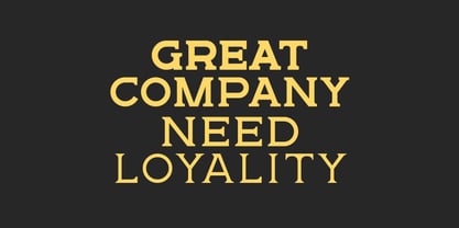 Harbourger Font Poster 4