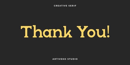 Harbourger Font Poster 8