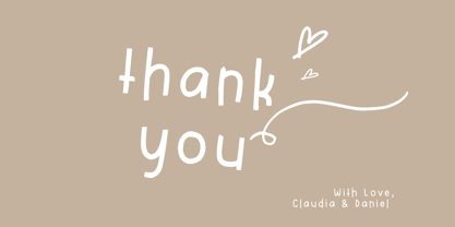 Ghina Kamil Font Poster 5