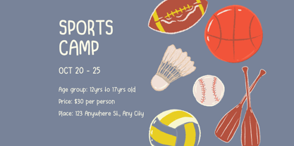 Ghina Kamil Font Poster 2