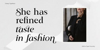 Classical Premiera Font Poster 11