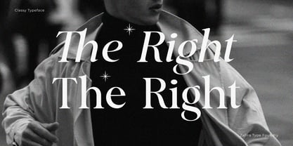 Classical Premiera Font Poster 8