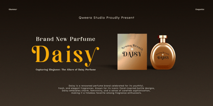 Glamour Coquette Font Poster 7