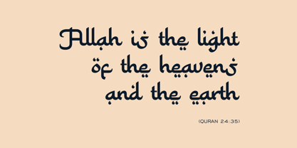 Riyadh Font Poster 2