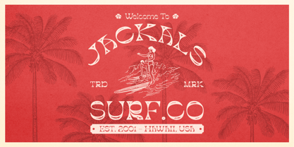 Abeleo Stamp Font Poster 2