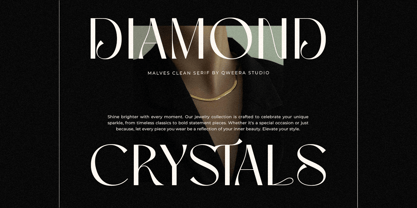 Malves Font Poster 3