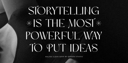 Malves Font Poster 8