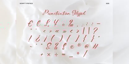Bitteva Script Font Poster 4