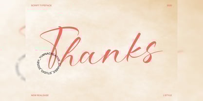 Bitteva Script Font Poster 2