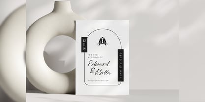 Bitteva Script Font Poster 7