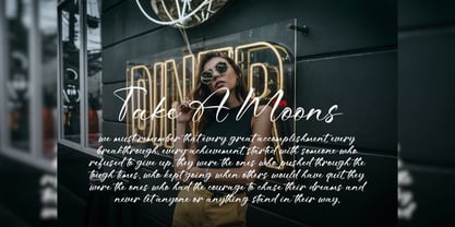 Bitteva Script Font Poster 15