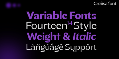 Crefisa Font Poster 7