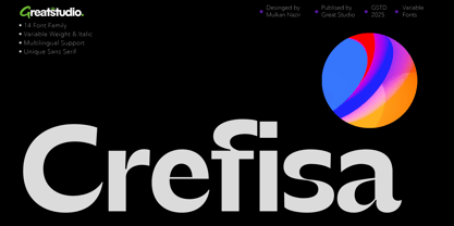 Crefisa Font Poster 1