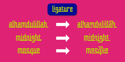 Manaki Font Poster 4