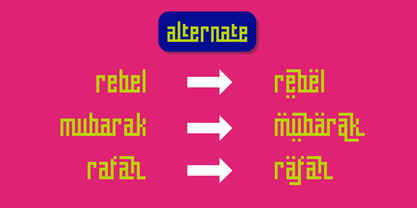 Manaki Font Poster 5