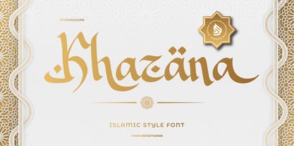 Khazana Font Poster 1
