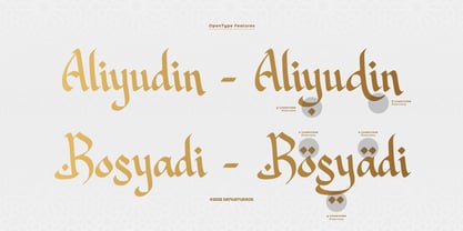 Khazana Font Poster 2