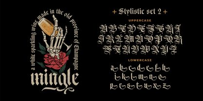 Ducky Black Font Poster 7