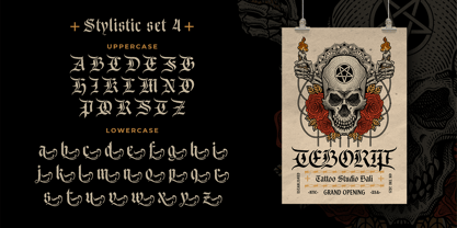 Ducky Black Font Poster 11