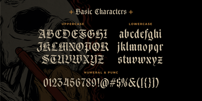 Ducky Black Font Poster 3