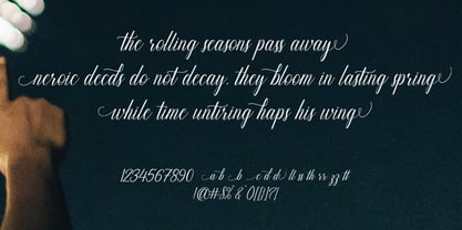 Balithya Font Poster 2