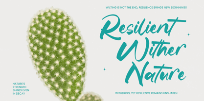 Satiate Ration Font Poster 7