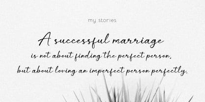 Wings Signature Font Poster 4