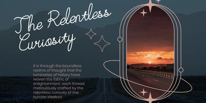 Carfiny Font Poster 3