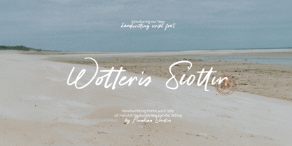 Wotteris Siottin Font Poster 2