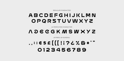 Mozat Font Poster 5