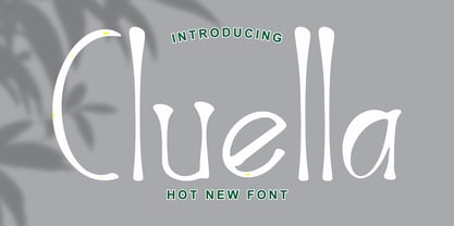 Cluella Font Poster 1