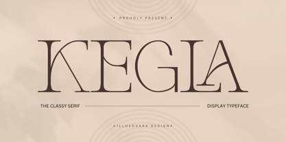 Kegla Font Poster 1