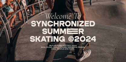 Youth Morend Font Poster 4