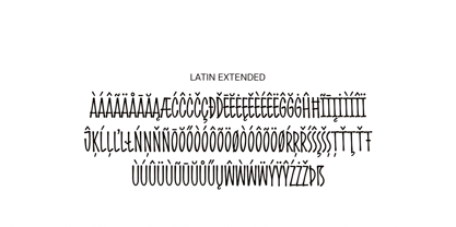 Malbousquet Font Poster 13